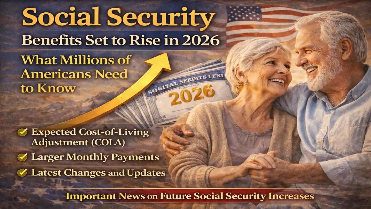 Social Security benefits 2026, Social Security increase 2026, COLA adjustment 2026, Social Security update USA, higher Social Security payments, retirement benefits increase, Social Security news 2026, SSA benefit changes, cost of living adjustment Social Security